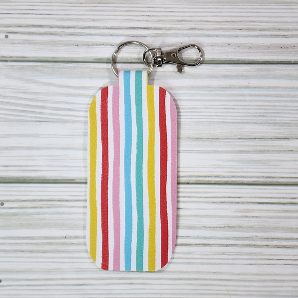 Colorful Patterned Keychain Set - Picture 3 of 7